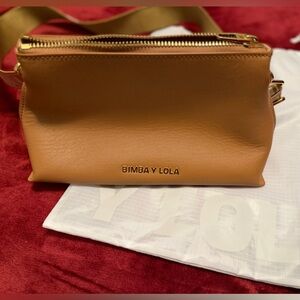 Bimba Y Lola Tan Crossbody Bag